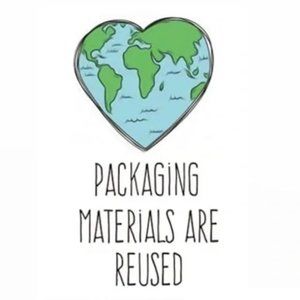 FYI - Packaging materials are reused